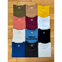[viruSpluSSize]áo thun timeleSS cổ tròn chất thun cotton mềm mịn bigSize
