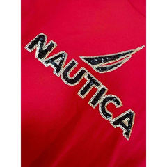 [viruSpluSSize]Áo thun Nautica đính cườm chuẩn xịn