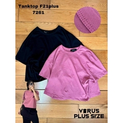 [viruSpluSSize]áo tanktop f21pluS bigSize xuất xịn(7261)
