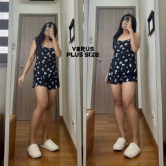 [viruSpluSSize]jumSuit f21pluS kitty bigSize(4764)
