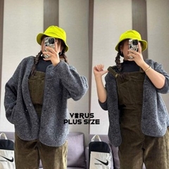 [viruSpluSSize]Áo khoác uni1 lông cừu xịn bigSize