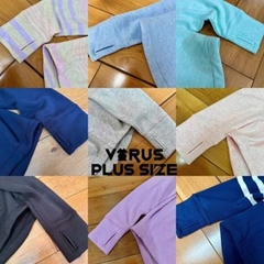 [viruSpluSSize]áo Sweater zip vineyard nỉ bông mềm mịn bigSize