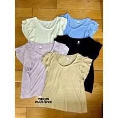 [viruSpluSSize]sale outlet - áo thun g.a.p linen tay cánh tiên xuất xịn