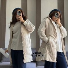 [viruSpluSSize]Áo gile phao Grace Hill xịn bigSize