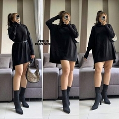 [viruSpluSSize]Áo cổ lọ FRENCH dày xuất xịn BIGSIZE mùa đông