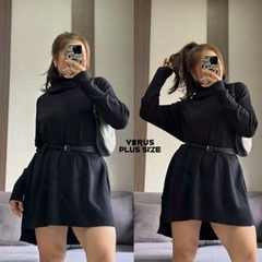 [viruSpluSSize]Áo cổ lọ FRENCH dày xuất xịn BIGSIZE mùa đông
