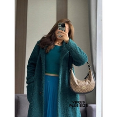 [viruSpluSSize] Áo khoác lông Ann Taylor dày dặn bigSize