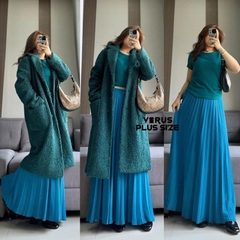 [viruSpluSSize] Áo khoác lông Ann Taylor dày dặn bigSize