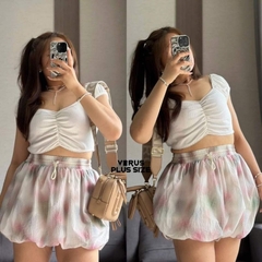 [viruSpluSSize]Chân váy bí Ezprit chất dù trendy xuất xịn(cvbi)