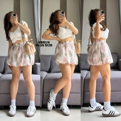[viruSpluSSize]Chân váy bí Ezprit chất dù trendy xuất xịn(cvbi)