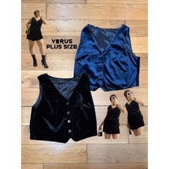 [viruSpluSSize]Set nhà Xoài nhung áo/gile/quần bigSize xuất dư xịn