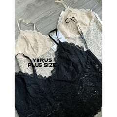 [viruSpluSSize]Chíêc corSet ren f21 xinh xịn bigSize(9659)