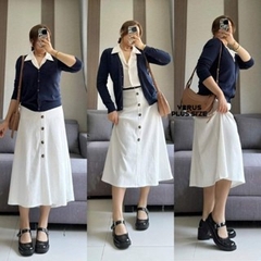 [viruSpluSSize]Cardigan Uni len dệt mỏng nhẹ baSic bigSize