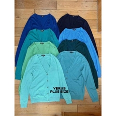 [viruSpluSSize]Cardigan Uni len dệt mỏng nhẹ baSic bigSize