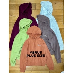 [viruSpluSSize]Set hoodie/ quần nỉ GJ bigSize xúât dư