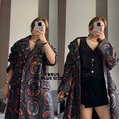 [viruSpluSSize]Áo dạ INC họa tiết bigSize xuất xịn