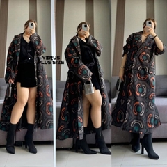 [viruSpluSSize]Áo dạ INC họa tiết bigSize xuất xịn