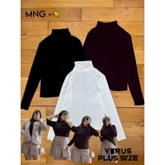 [viruSpluSSize]Áo thun cổ lọ Xoài mng xúât xịn(atcltd)