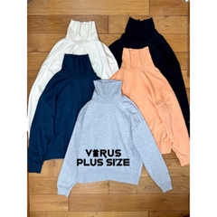 [viruSpluSSize]bộ dSg cổ lọ quần jogger Set bộ mùa đông bigSize