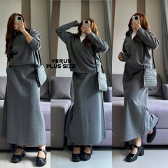 [virusplussize]Set nỉ Un1 xuất xịn bigsize(có tách lẻ)