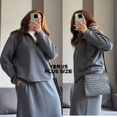 [virusplussize]Set nỉ Un1 xuất xịn bigsize(có tách lẻ)