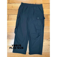 [virusplussize]Quần dù lưng thun Topten bigsize
