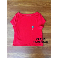 [virusplussize]Áo thun Aero chất thun gân bigsize