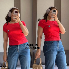 [virusplussize]Áo thun Aero chất thun gân bigsize