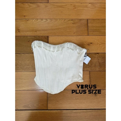 [virusplussize]Set áo cúp ngực/ chân váy lụa mix luới bigsize xuất xịn(có tách lẻ)