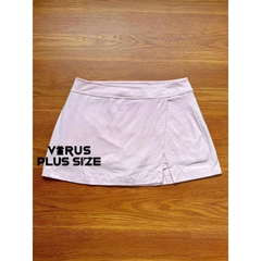 [virusplussize]Chân váy ngắn f21plus cotton bigsize(7101)