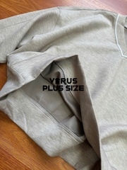 Áo cổ tim YPB form cánh dơi thun dày dặn xuất xịn bigsize