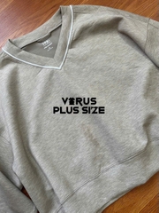 Áo cổ tim YPB form cánh dơi thun dày dặn xuất xịn bigsize