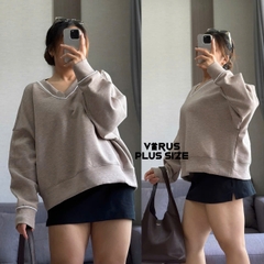 Áo cổ tim YPB form cánh dơi thun dày dặn xuất xịn bigsize