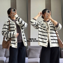 Cardigan Caslon len xuất xịn basic bigsize