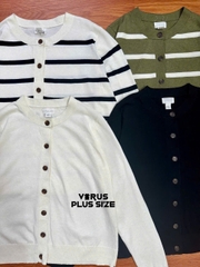 Cardigan Caslon len xuất xịn basic bigsize