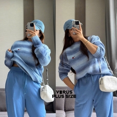 Áo len Tommy ombre xuất xịn bigsize