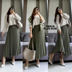 Áo len crop Abound cổ tròn bigsize xuất xịn
