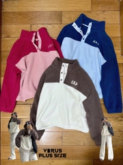 Áo hoodie lông Gap xuất xịn bigsize