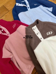 Áo hoodie lông Gap xuất xịn bigsize