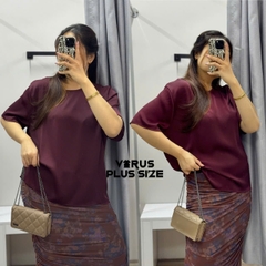 Áo lụa gân Primark basic bigsize