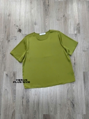 Áo lụa gân Primark basic bigsize