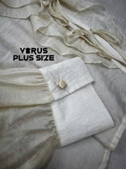 Áo somi kiểu ZAra cổ V bèo xuất xịn bigsize