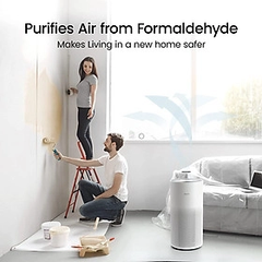 Máy Lọc Không Khí Smartmi Air Purifier Tiêu Chuẩn Mỹ Khử Khuẩn Kết Nối App Phù Hợp Diện Tích 40m2 - Hàng Chính Hãng