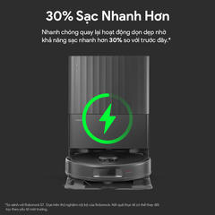 Robot Hút Bụi Lau Nhà Roborock Q Revo S Lực Hút 7.100 Pa Sấy Khí Nóng - Hàng Chính Hãng