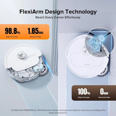 Robot Lau Nhà Roborock Q Revo Master Xòe Giẻ Lực Hút 10.000 Pa - Hàng Chính Hãng