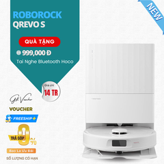 Robot Hút Bụi Lau Nhà Roborock Q Revo Pro Lực Hút 7.000 Pa - Hàng Chính Hãng