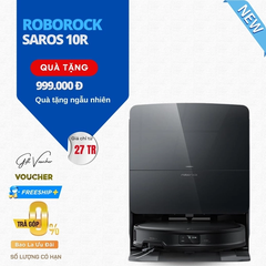 Robot Hút Bụi Lau Nhà Roborock Saros 10R 19.000 Pa - Hàng Chính Hãng