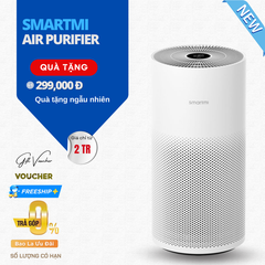 Máy Lọc Không Khí Smartmi Air Purifier Tiêu Chuẩn Mỹ Khử Khuẩn Kết Nối App Phù Hợp Diện Tích 40m2 - Hàng Chính Hãng