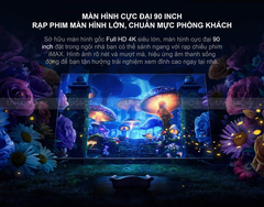 Tivi Xiaomi ES Pro 90 Inch RAM 4GB/64GB Tần Số 120 Hz Hỗ Trợ MEMC