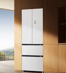 Tủ Lạnh Xiaomi Mijia 439L Mặt Pha Lê Ngăn Đông Mềm, Thiết Kế 4 Cửa